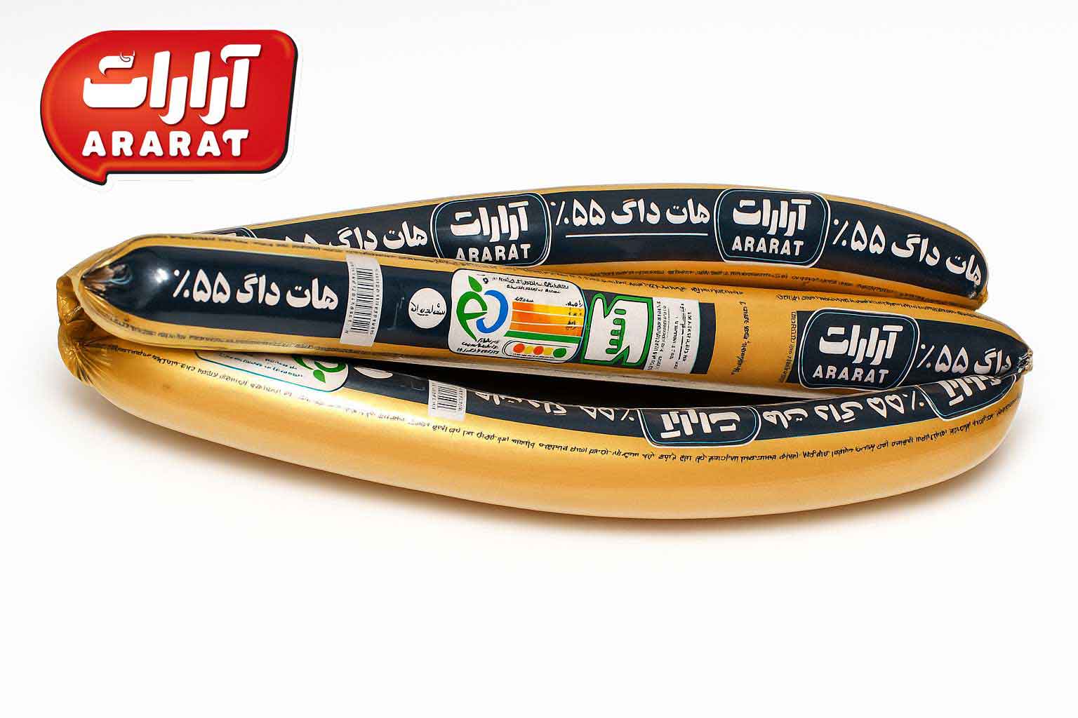 هات داگ 55 درصد آرارت